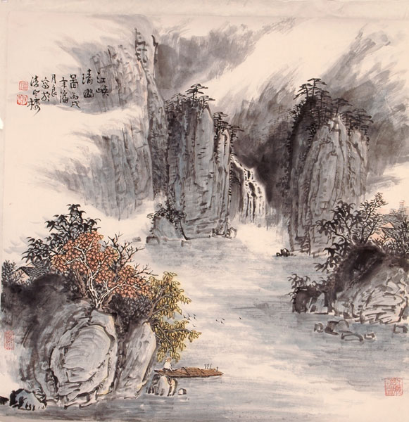 江峡秋色图（2006）