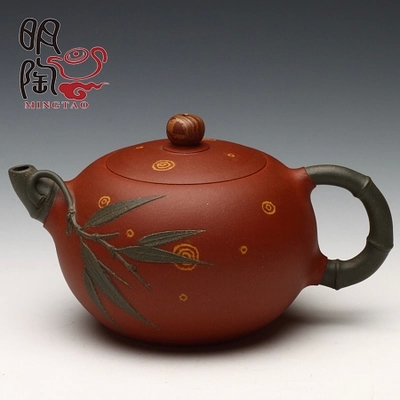 茶壶紫砂 工艺师 潘国新一粒珠